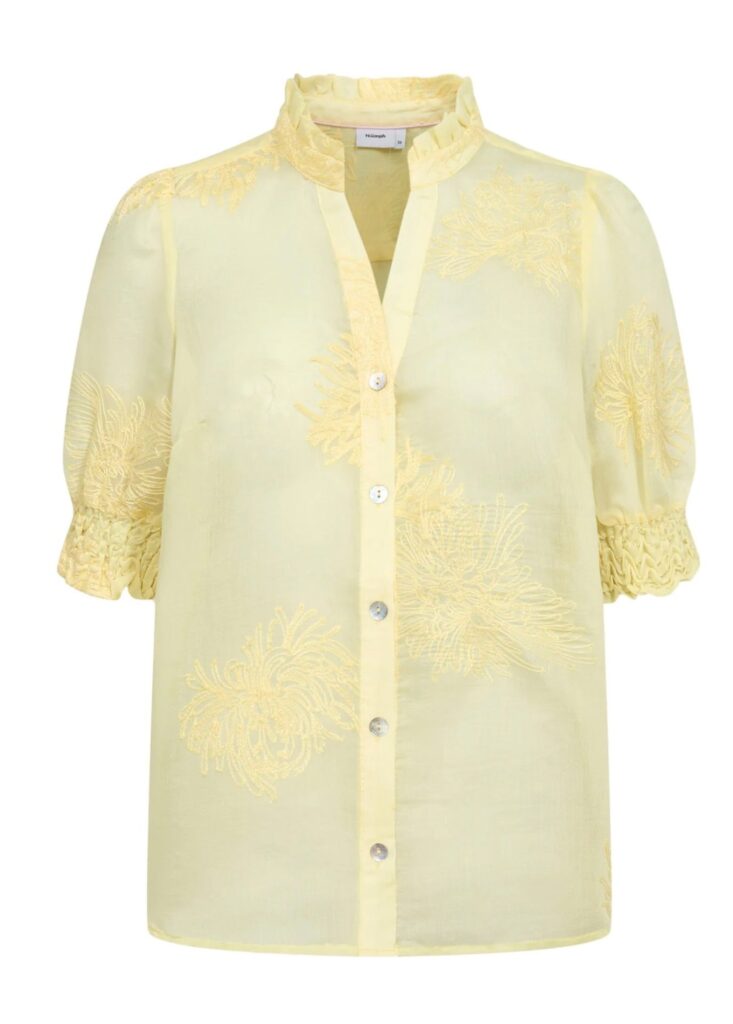 NUKENTRA shirt popcorn gul