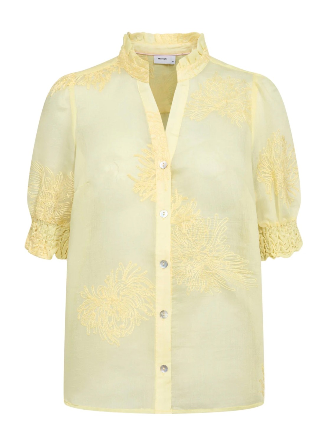 NUKENTRA shirt popcorn gul