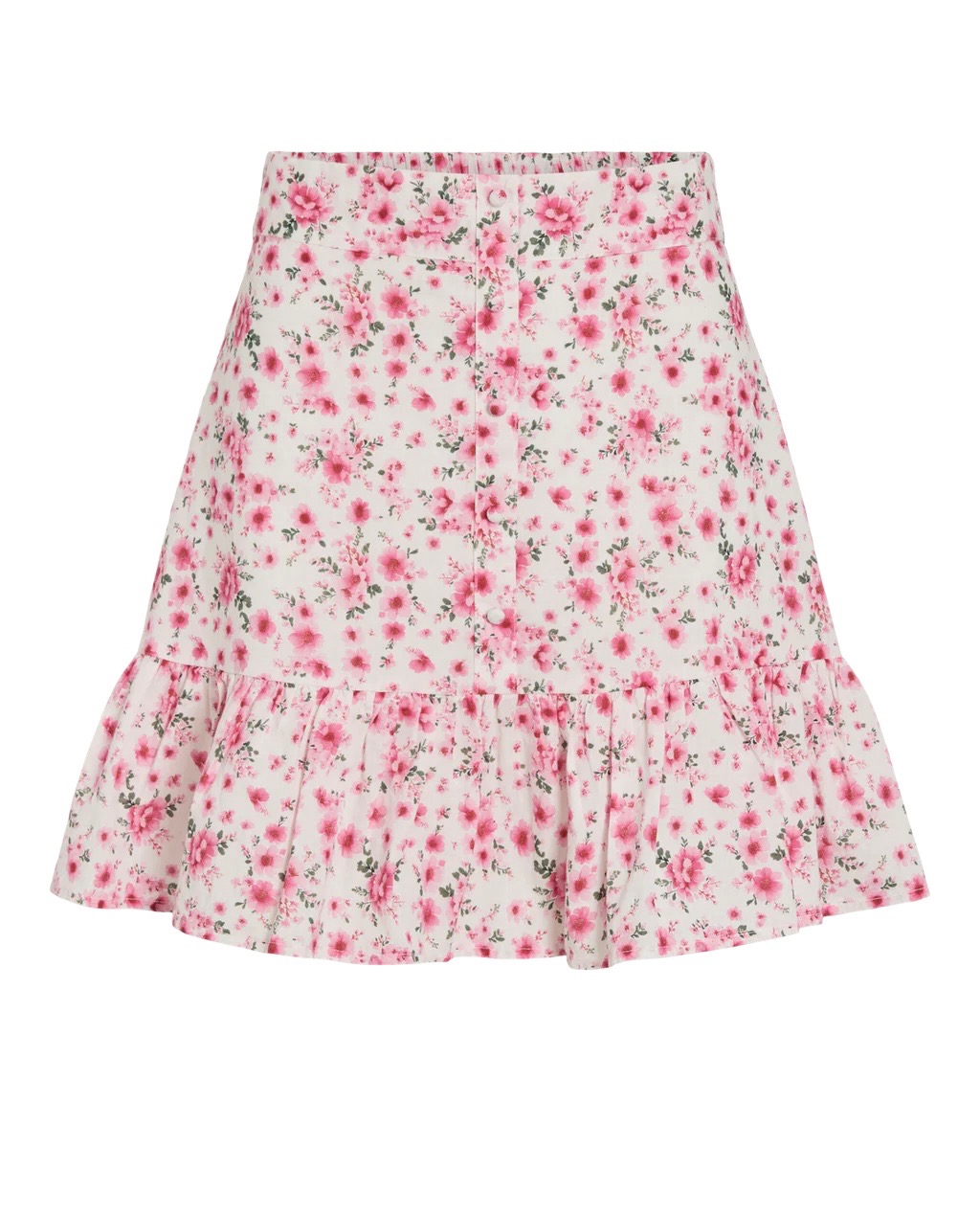 VIELLA FIA hw short skirt blomster rosa