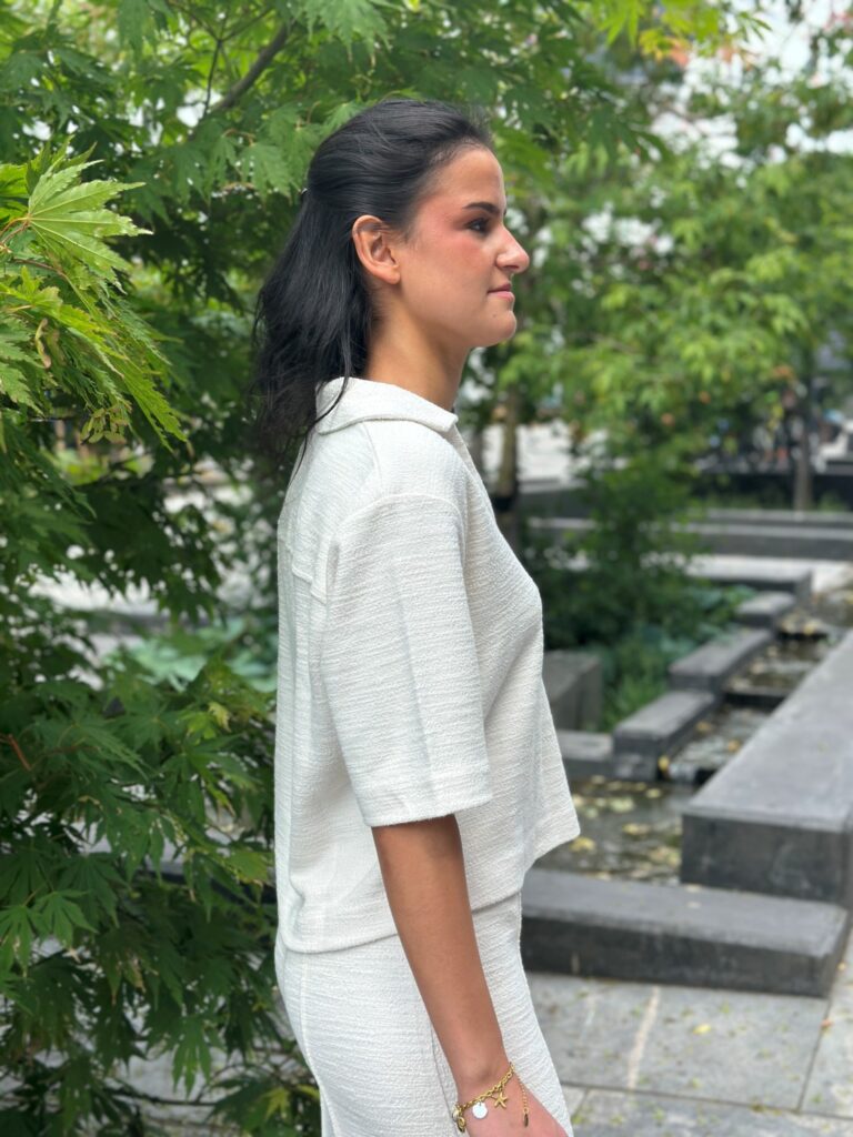 SLBai Polo Tee whisper white