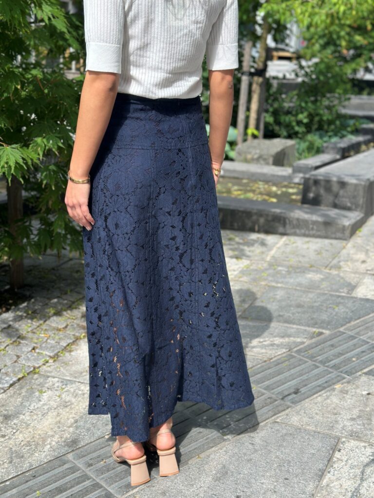 SLTaya skirt night sky blå