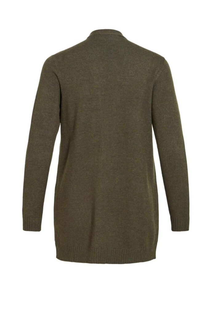 Viril open knit cardigan-noos forest night