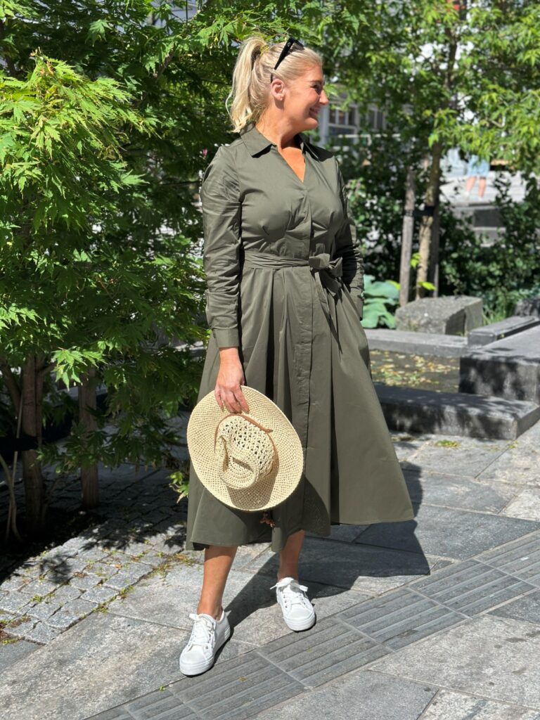 CUelna Antoinett Dress Burnt Olive