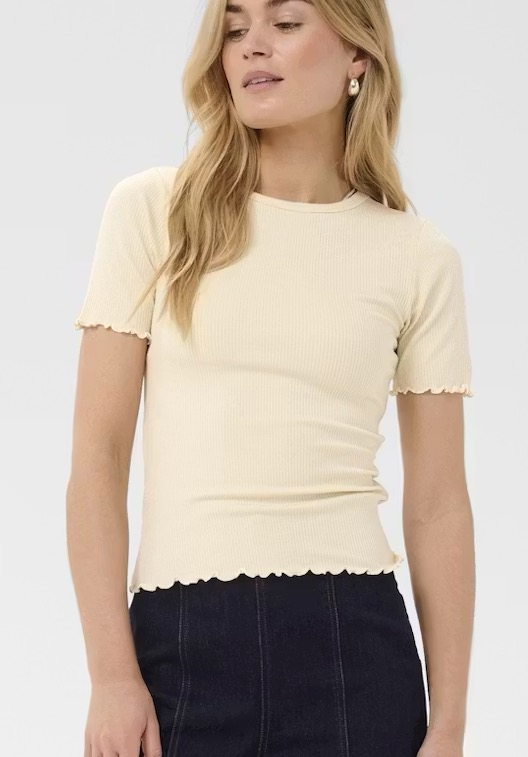 OlaliaSZ ss t-shirt birch krem