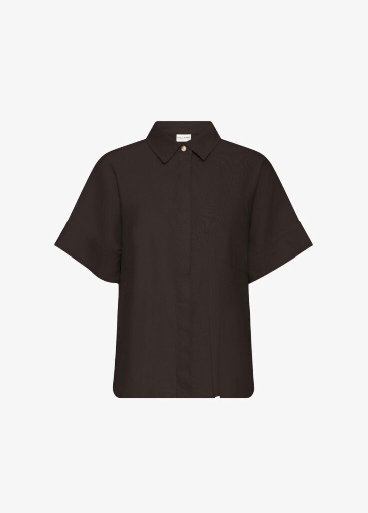 PZluca Boxy shirt espresso