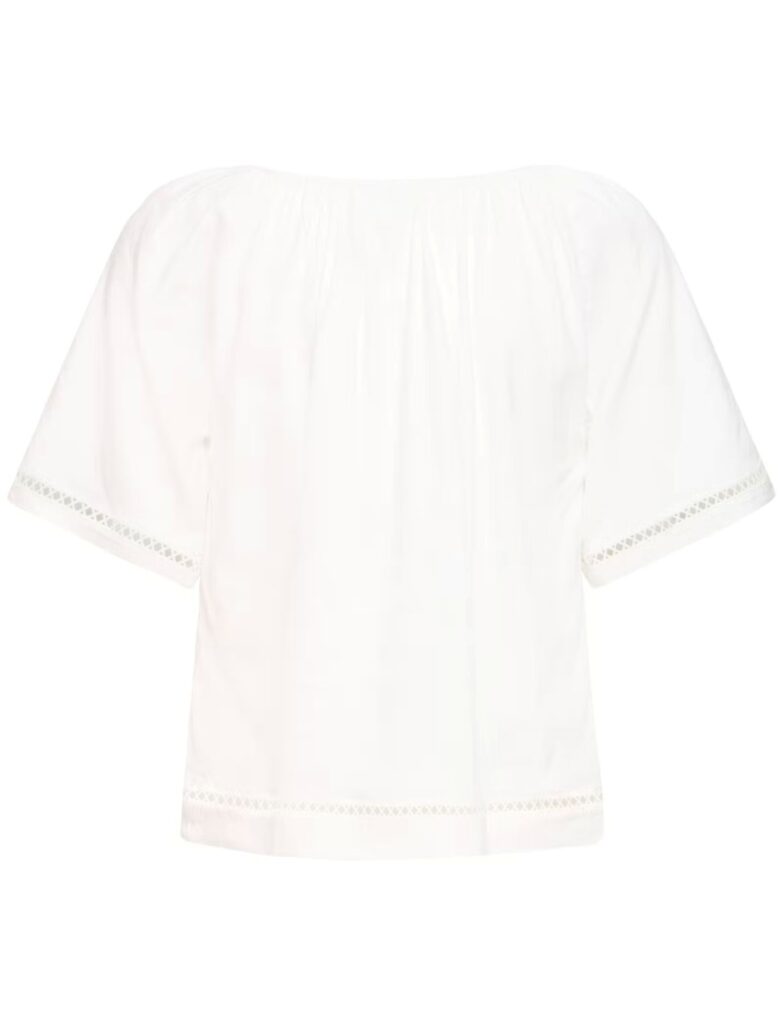 PZluca Lace Blouse Krem