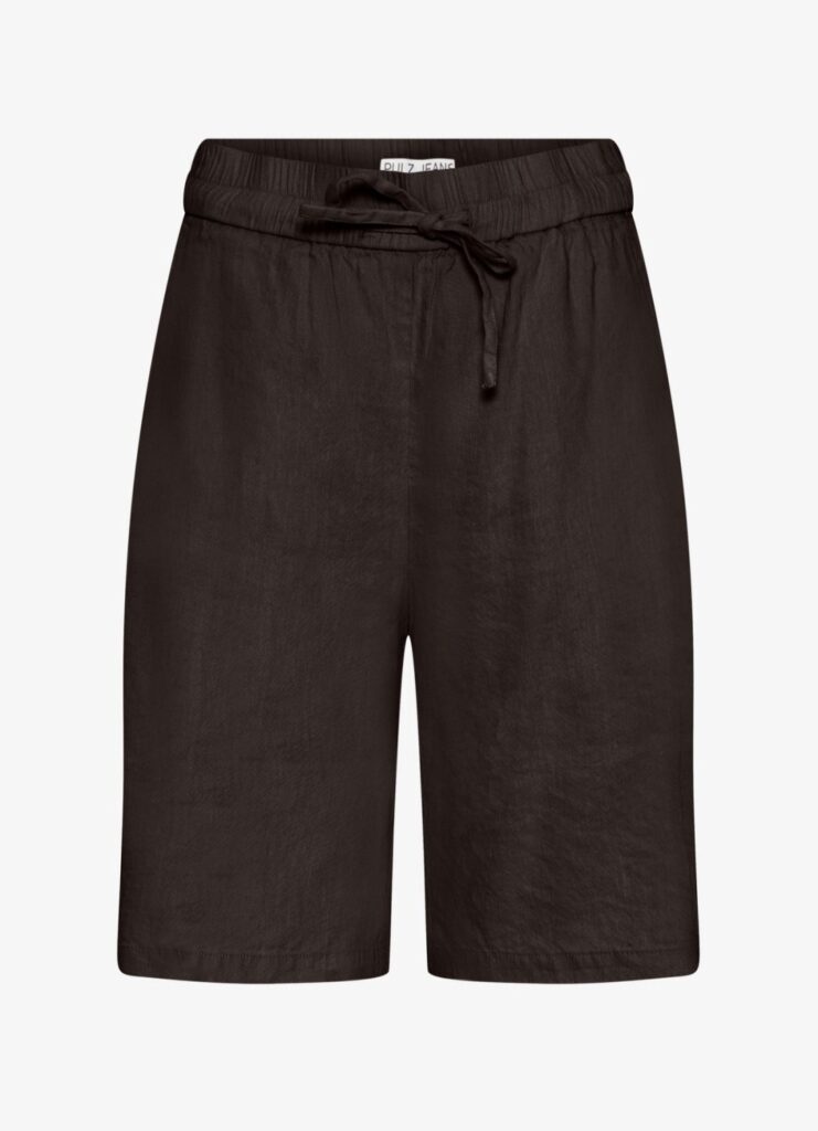 PZLuca wide leg shorts espresso