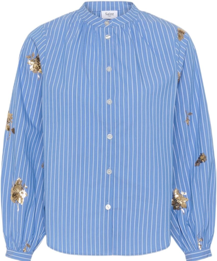 SoleilSZ shirt campanula striper blå
