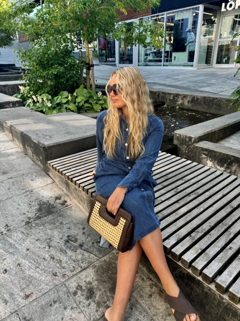 Pzdori Dress Medium blue denim