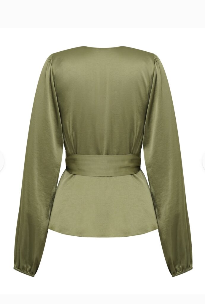 Quill Bibbim_m blouse grønn