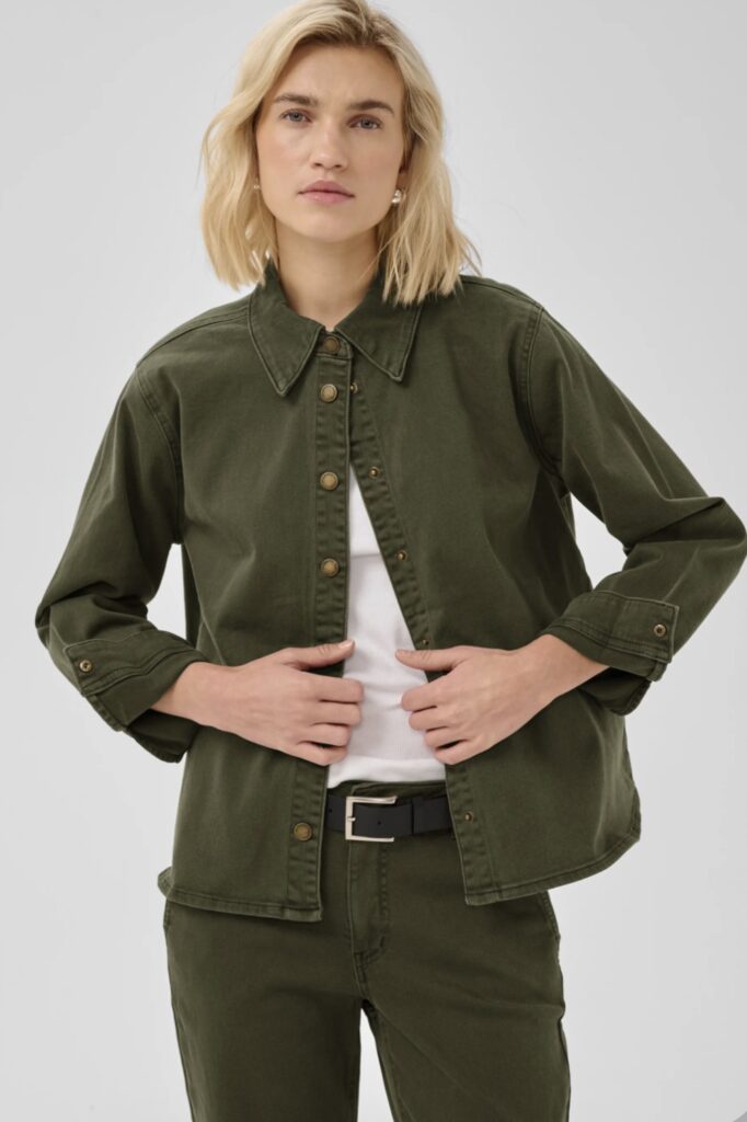 MWLinn Sofia 149 shirt olive night