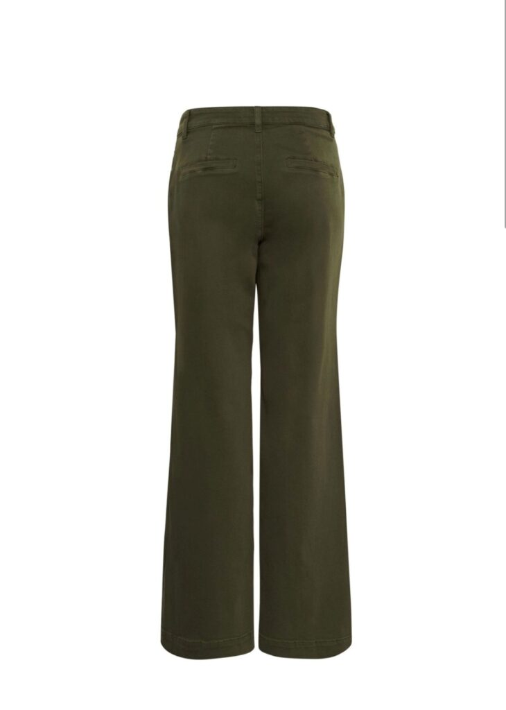 Pant wide MWLara 149 olive night