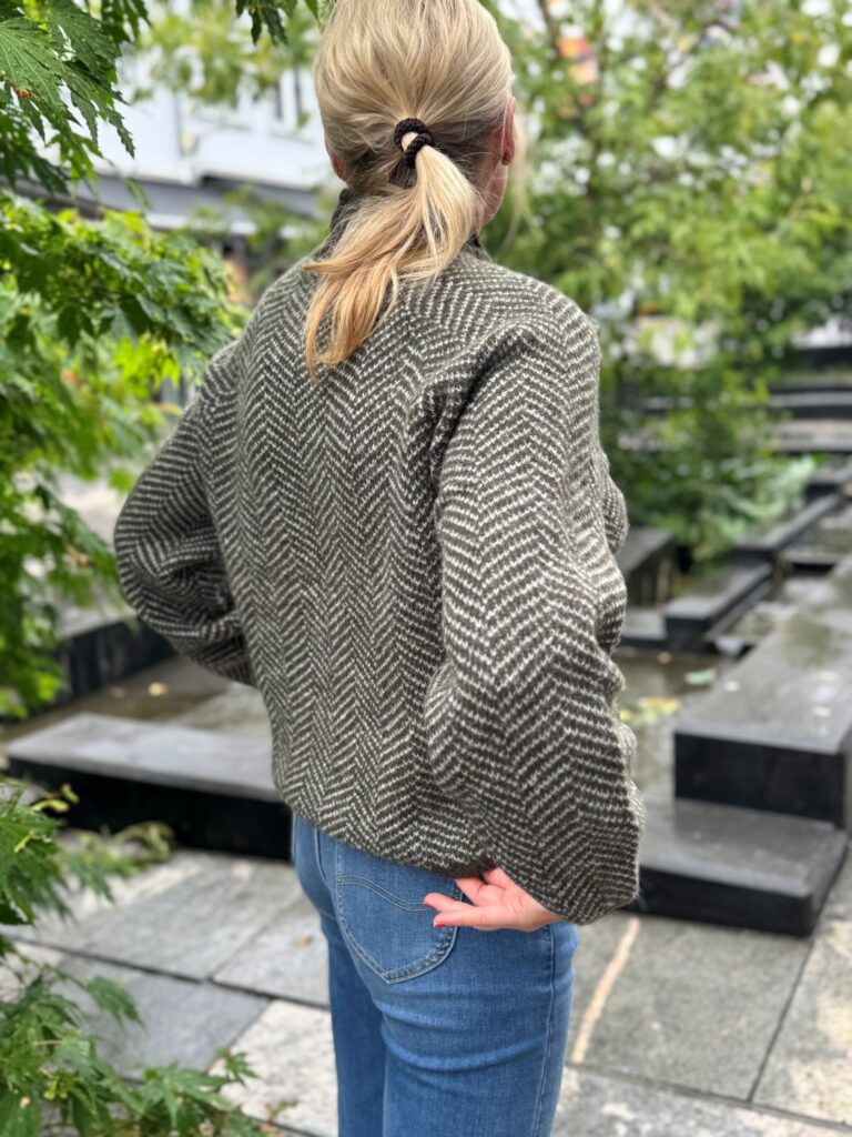Vilory high neck l/s knit top- noos