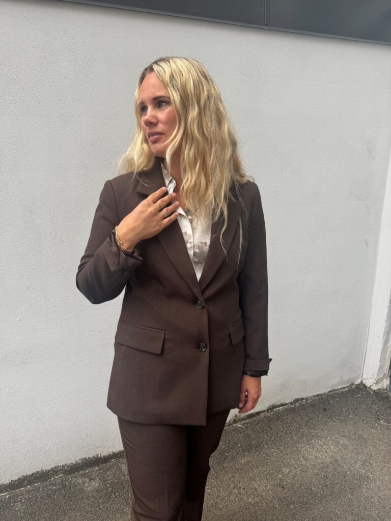 Elly blazer Brun