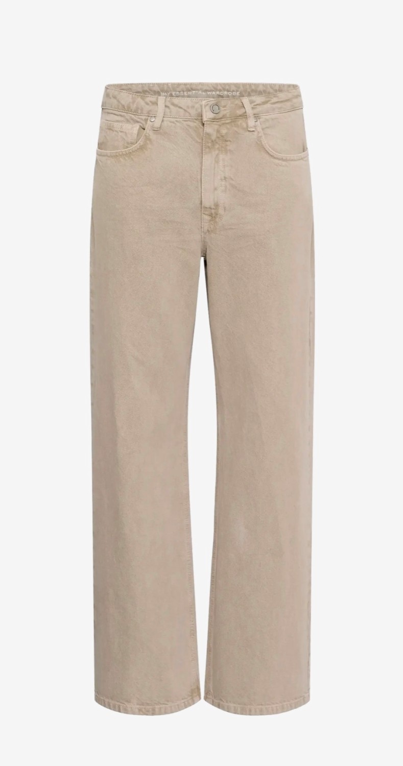 Jeans wide MWLouis 175 silver sage washed