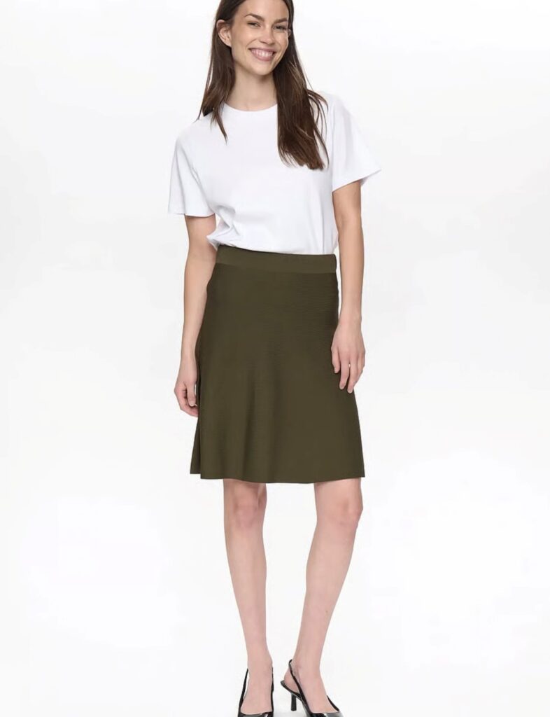 Nulillpilly skirt Grønn