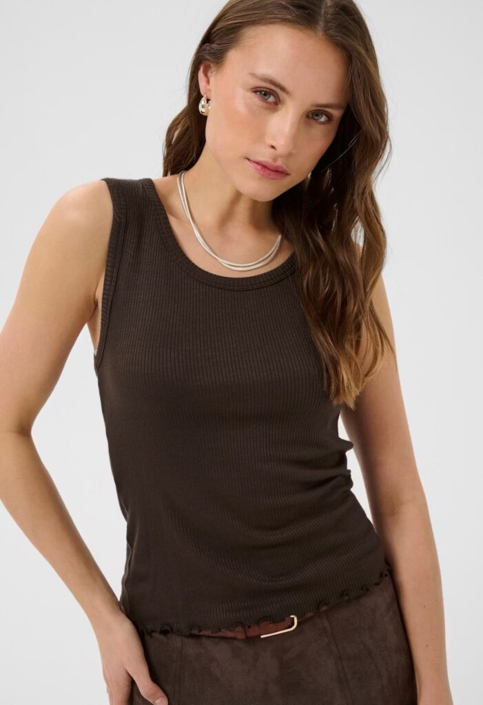 OlaliaSZ tank top chocolate brown
