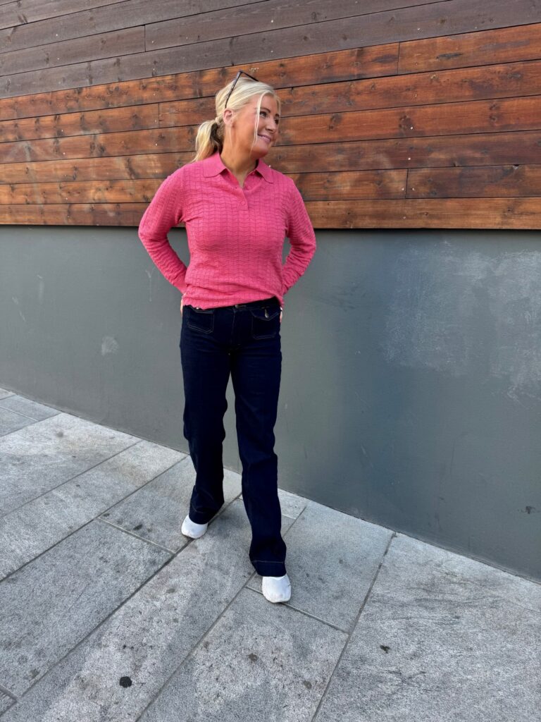 Pzsara knit pullover Rosa