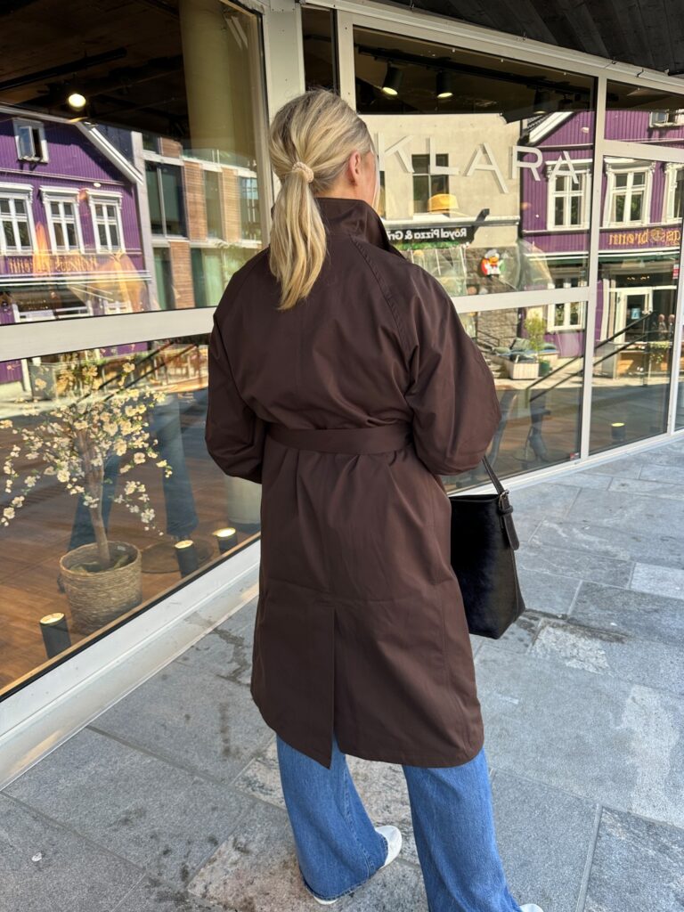 Vikiwi Trench coat Brun