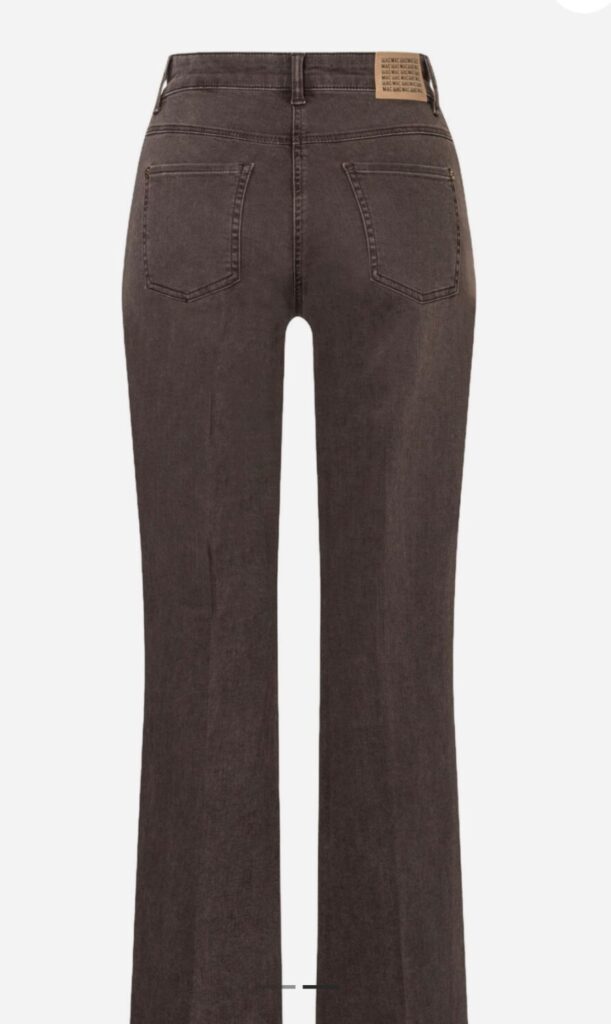Mac Wide Fit Leg Brun