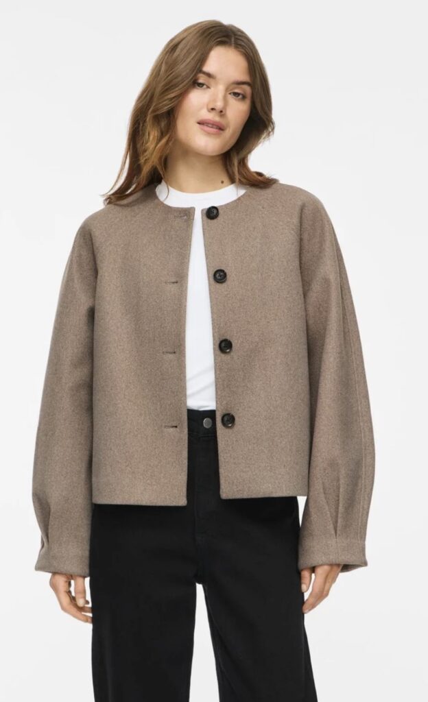 Vilally l/s Jacket natural melange