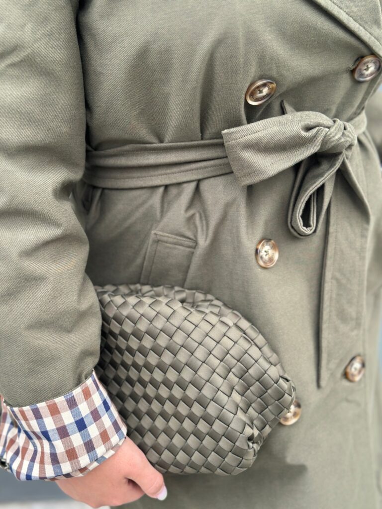 PZDeima Trench coat Military olive