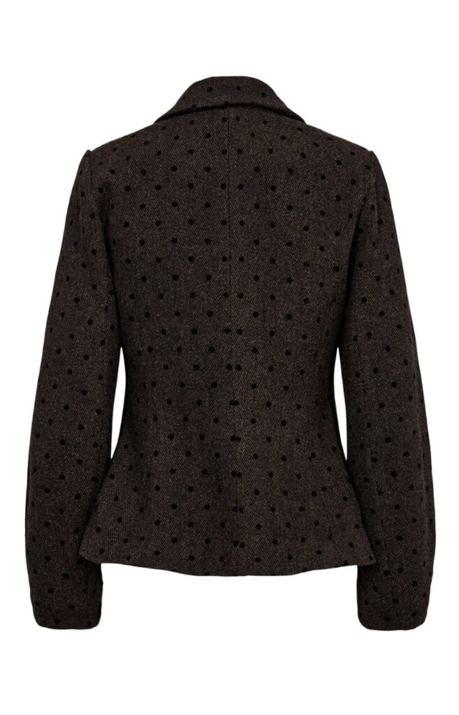 NUamia Blazer brun prikker