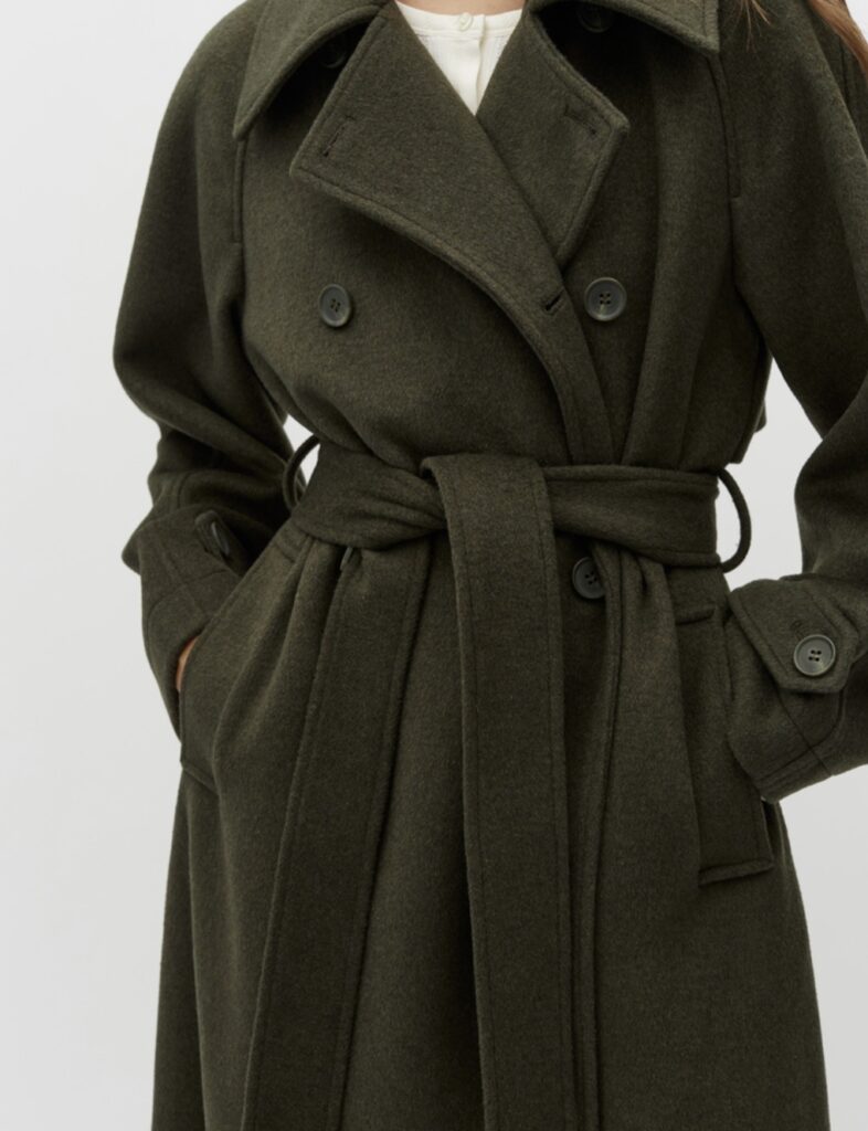 Odonna-m dusty olive melange
