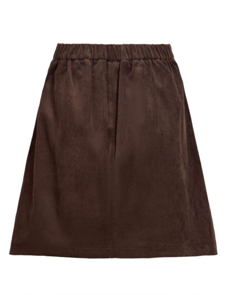 Vicourdie hw a_line skirt brun