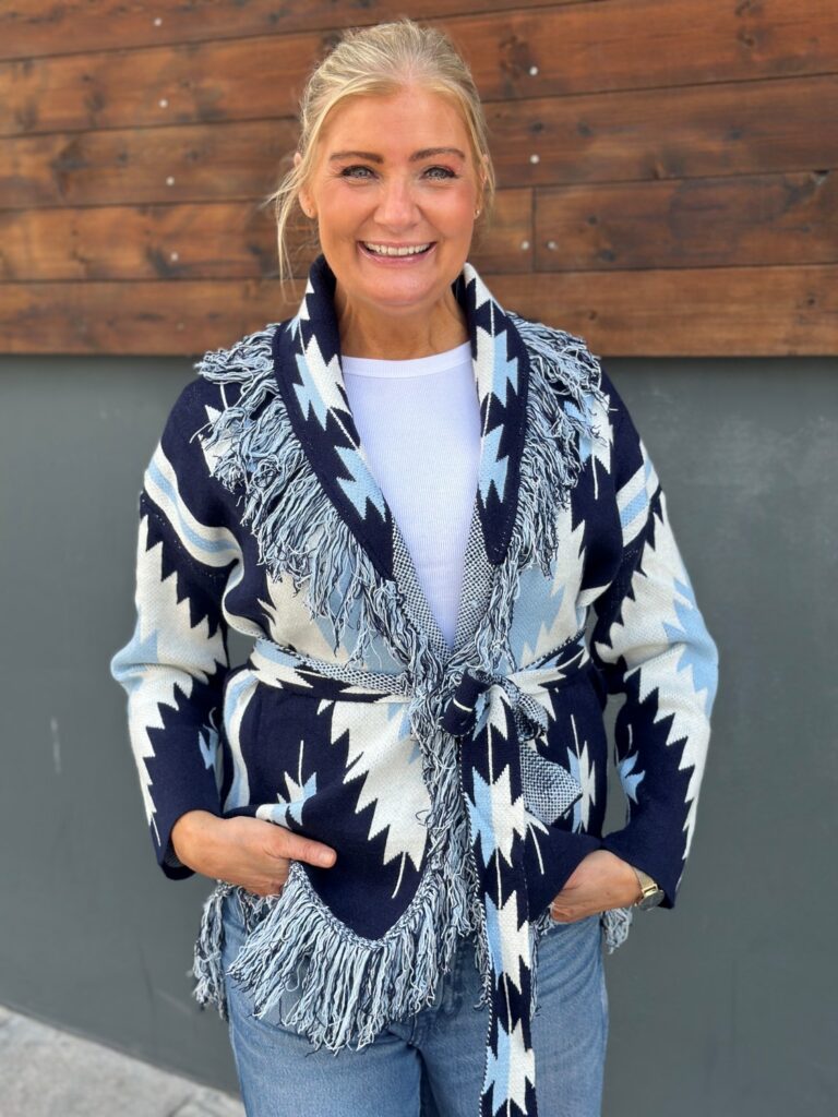 Bonnie cardigan blå