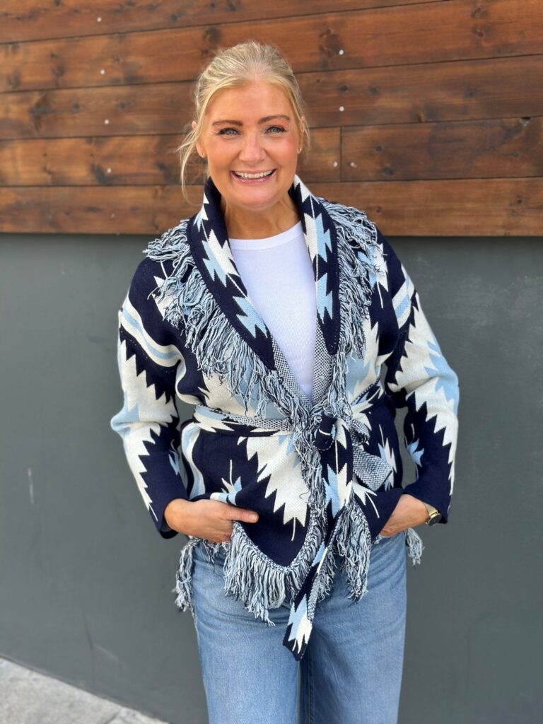 Bonnie cardigan blå