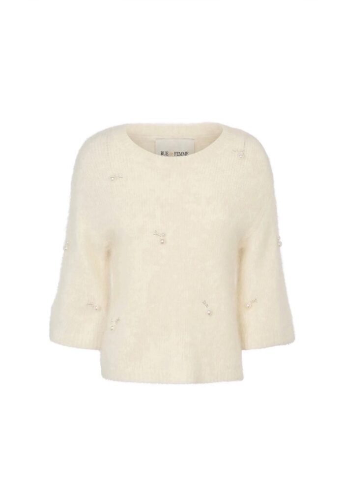 Dora knit off white
