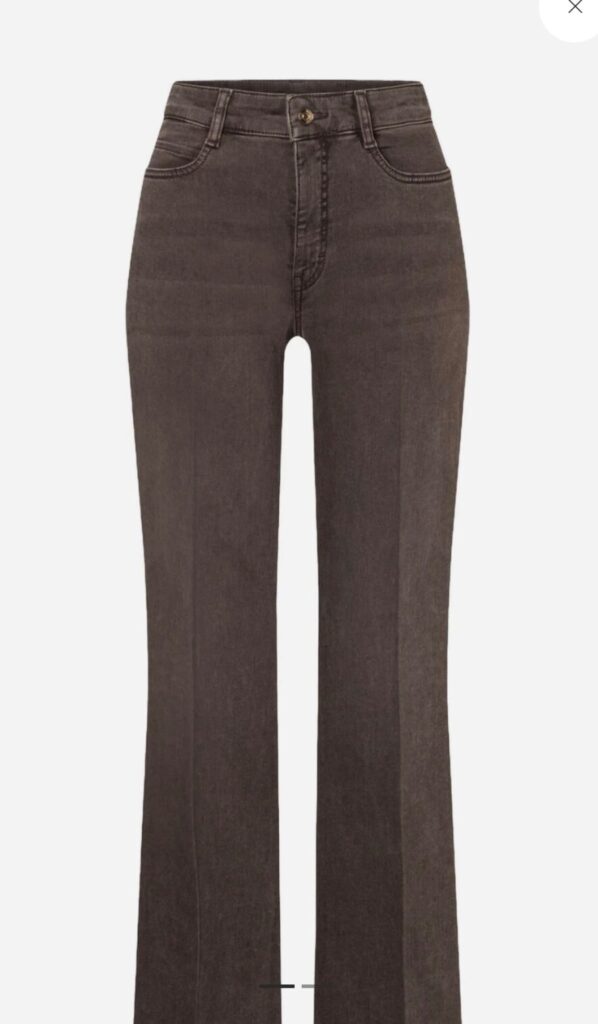 Mac Wide Fit Leg Brun