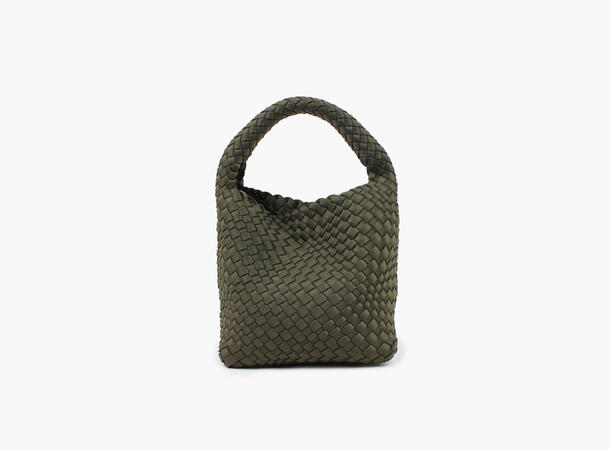 Nohr Annabel Neoprene bucket bag small Army