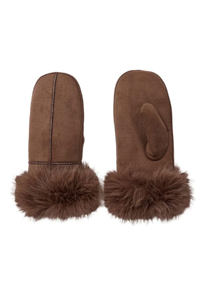 Nugorina mittens black coffee