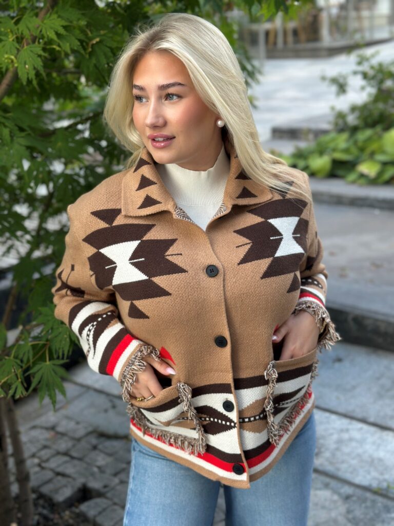 Betty Cardigan Camel