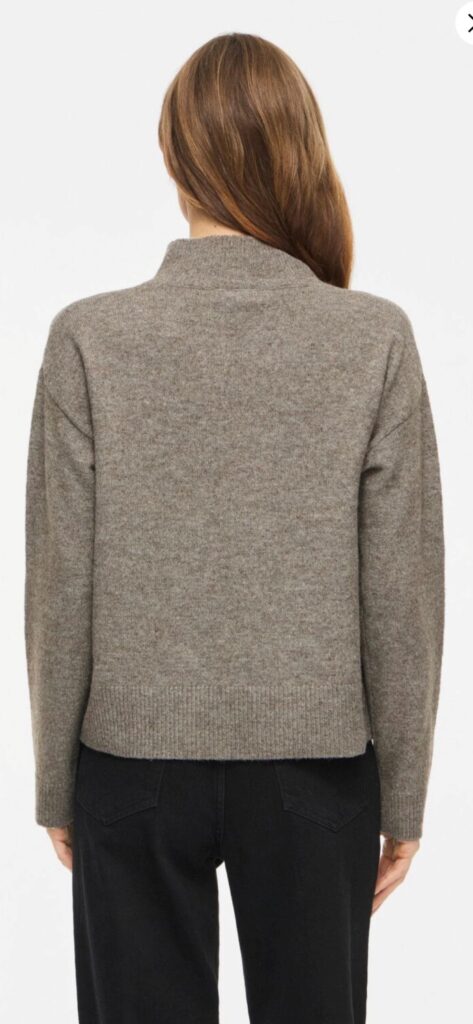 Viaylin Highneck L/s Knit top