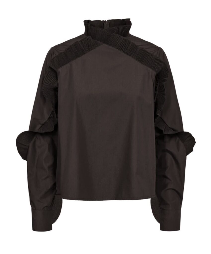 CMPleat blouse mulch