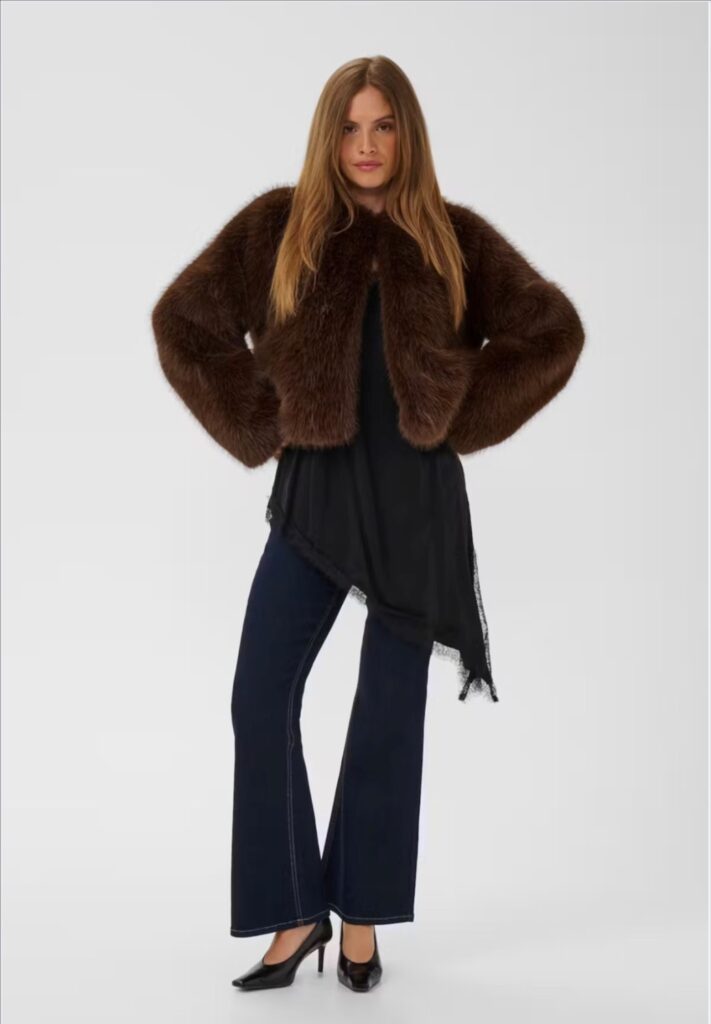 CUcanan Faux fur jakcet