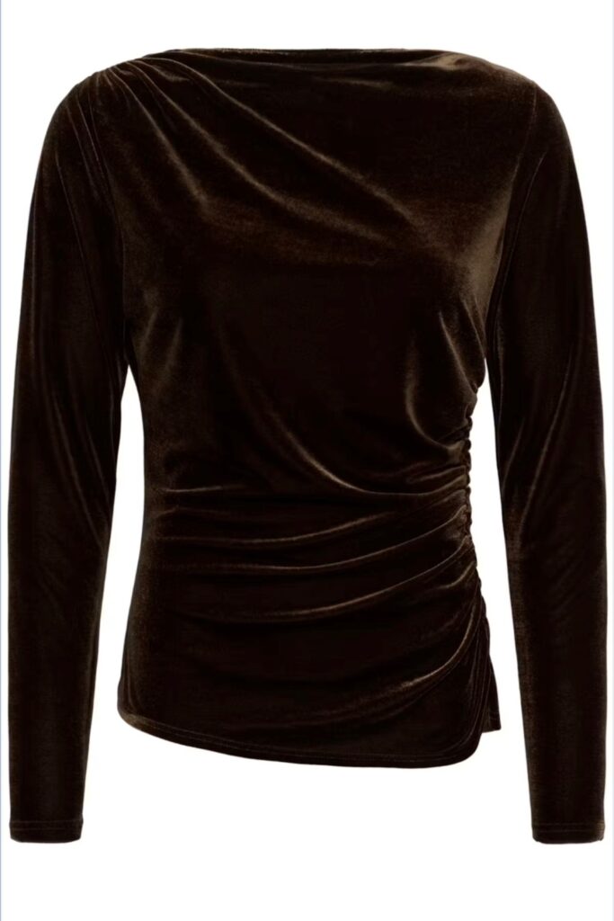 UldiaSZ bluse dark oak