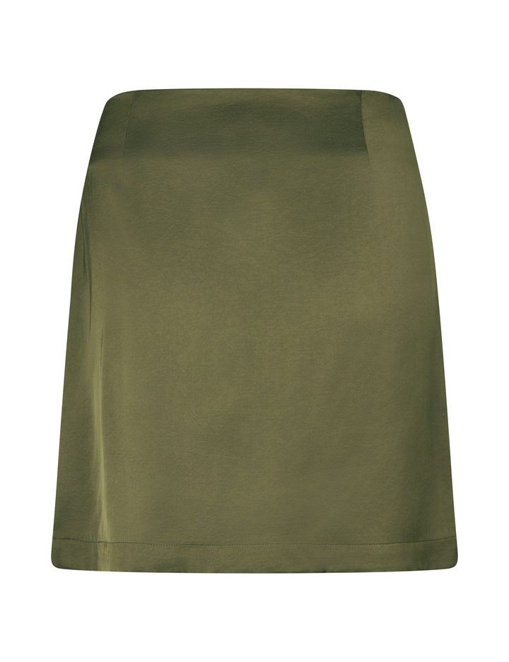 Avolnlea-m quill skirt smoked olive