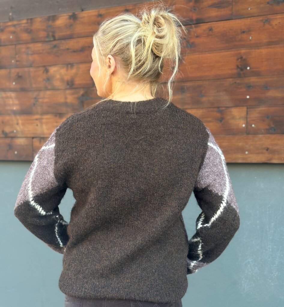Vitolise Knit Top Ruter