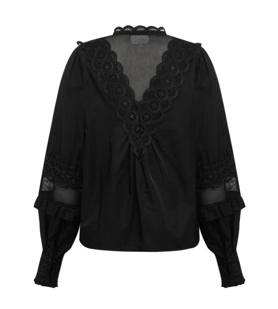 GabrielaGO Bluse Sort