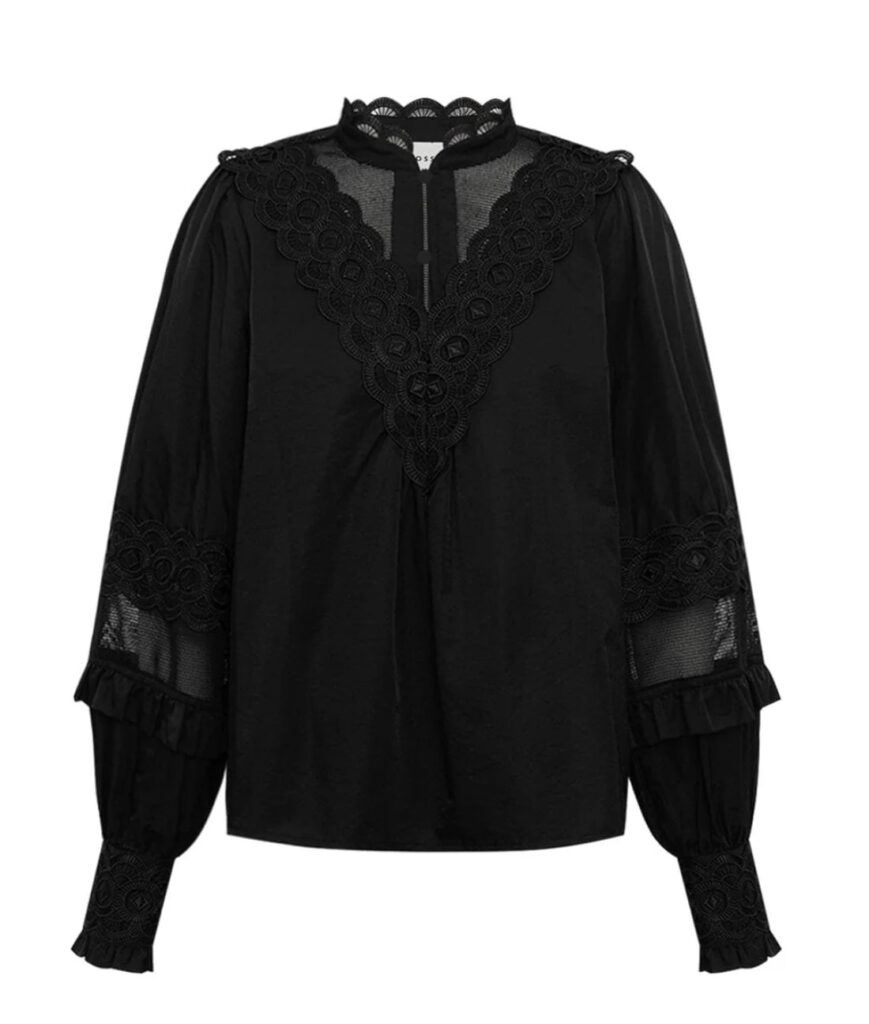 GabrielaGO Bluse Sort