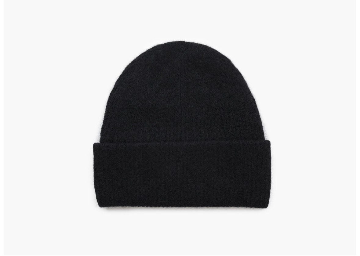 Gabriella wool mohair beanie sort