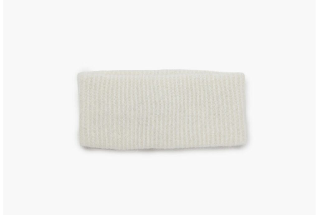 Gabriella wool mohair headband offwhite