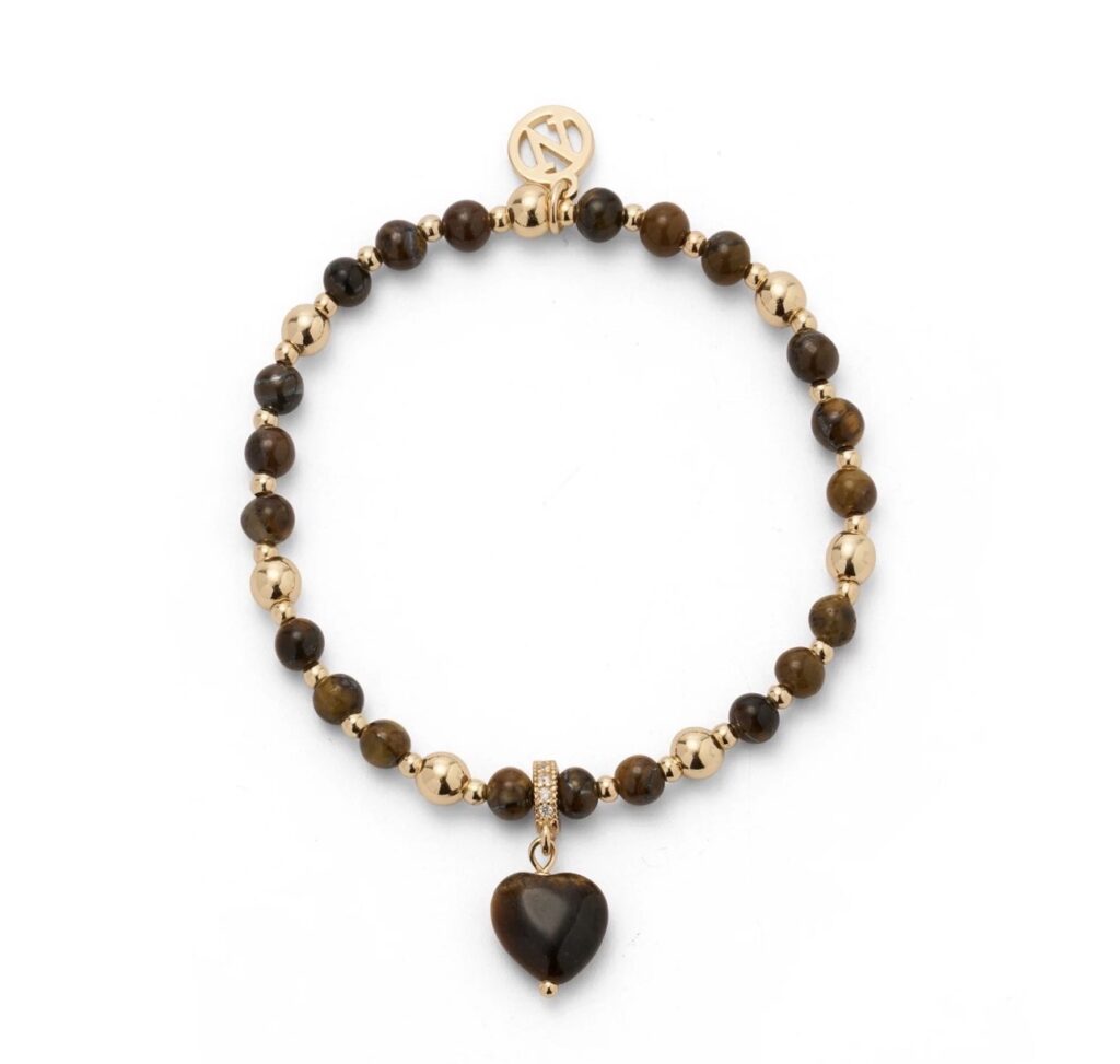 Rosalie charm brace brown