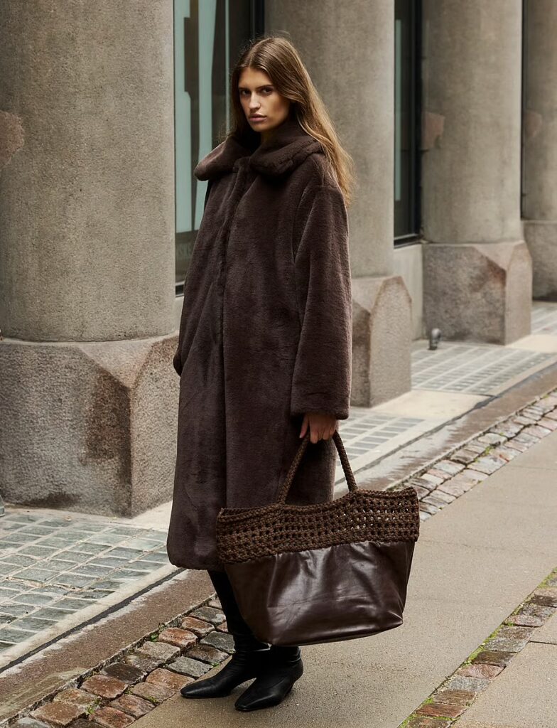 SLEstacia Coat chocolate brown