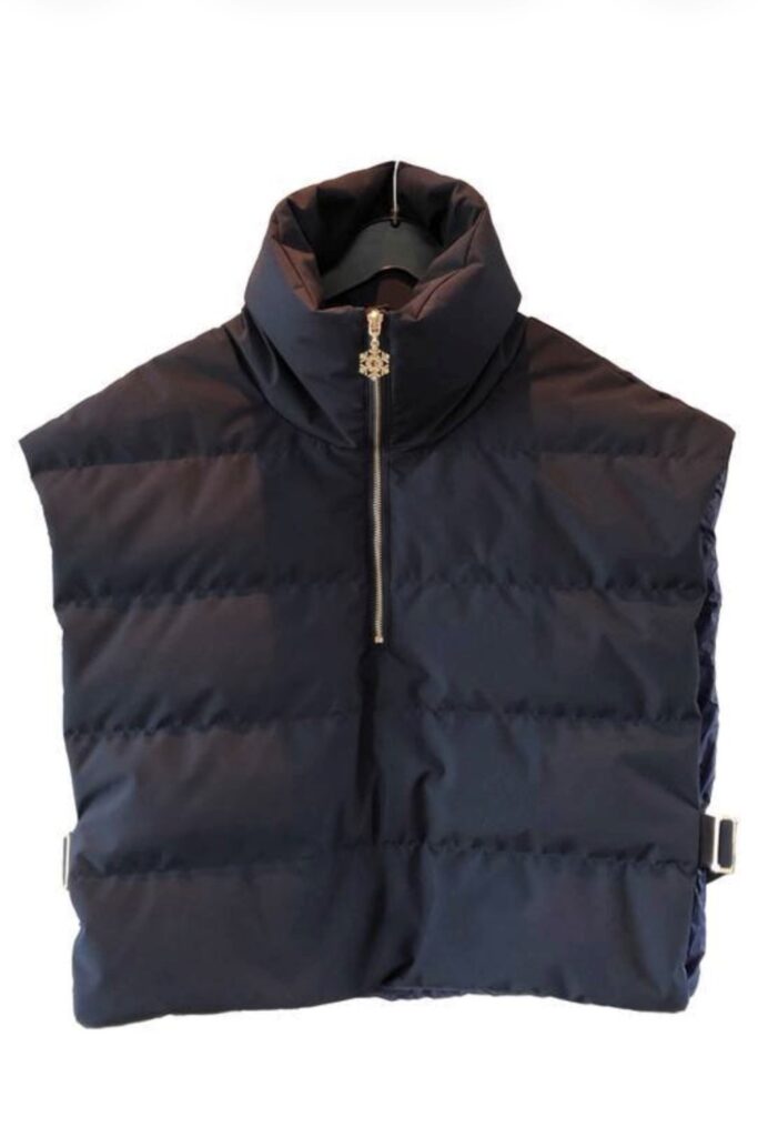 THOQ vest dun marine