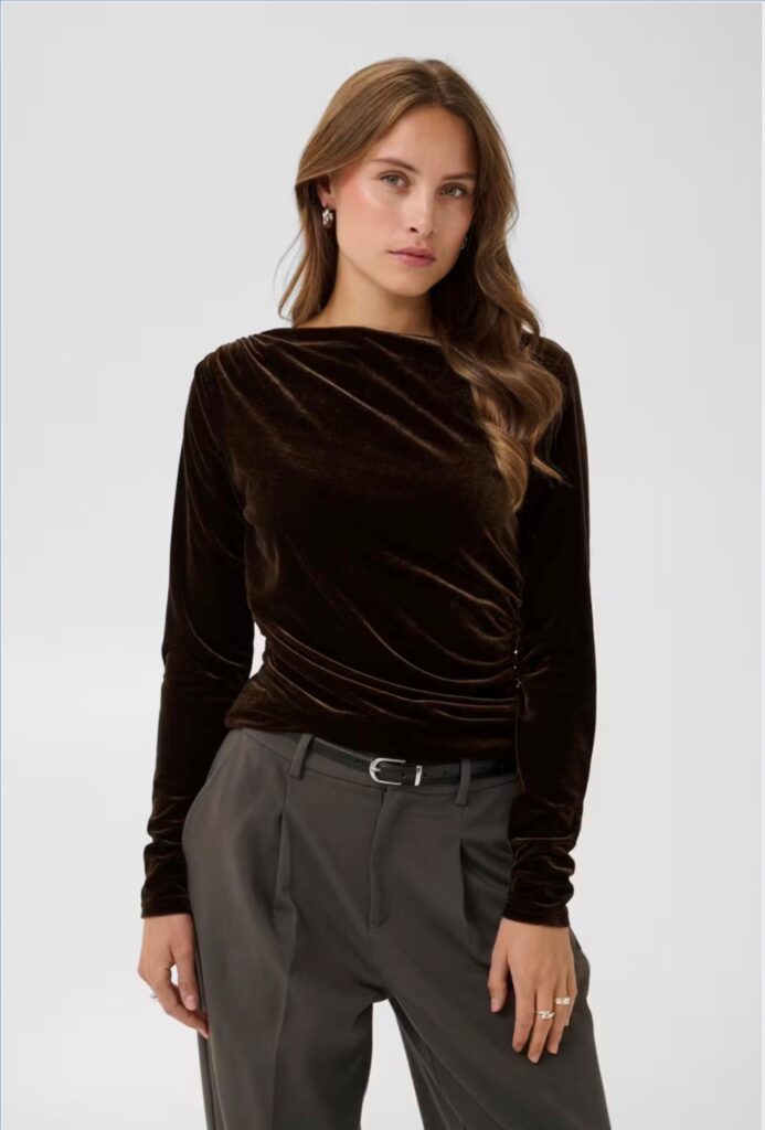 UldiaSZ bluse dark oak